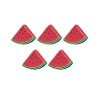 KINSPON Broche de sandía con diseño de frutas, pin de solapa de dibujos animados, joyería de sandía, adecuado para uso diario en fiestas, Metal