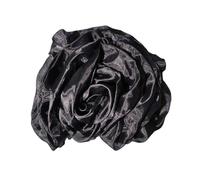 KINSPON Broche de solapa colorido con diseño de rosas para mujer, adorno de pin de pecho en forma de flor de moda y accesorio, malla