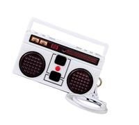 KINSPON Registro Creativo Grabadora Retro Registro Reproductor para Reproducción Música Pendientes Portátiles Pendantes Decorativos Retro Gramófono Accesorio