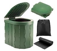 KINSPORY WC Portátil, Inodoro para Camping, Inodoro Portátil, Camping WC