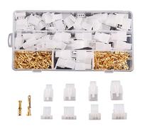 Kinstecks 380PCS 2.8mm Kit de conector automotriz 2 3 4 6 Pin Kit de conectores de cable eléctrico automotriz para motocicleta Moto Coche Camión Scooter Barcos Instrumentos eléctricos