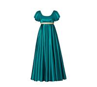 Kinstell Regency Dresses for Women Vintage Satén Style años 1800 Estilo Victoriano