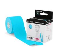 KINTEX - Cinta Kinesiologica | 20 Tiras de Cinta Kinesiotape Resistente al Agua y a la Piel, 25cmx5cm, Cinta para Deporte, Cintas Elásticas Fisioterapia | Venda Elástica Adhesiva (Azul)
