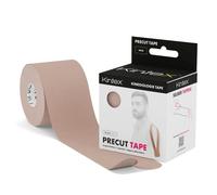 KINTEX - Cinta Kinesiologica | 20 Tiras de Cinta Kinesiotape Resistente al Agua y a la Piel, 25cmx5cm, Cinta para Deporte, Cintas Elásticas Fisioterapia | Venda Elástica Adhesiva (Beige)