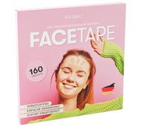 Kintex FaceTape - Cinta precortada para zonas faciales como frente, barbilla y mejillas, agradable al tacto y sin principios activos