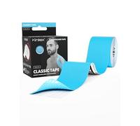Kintex Kinesiology Tape Classic - Cinta Kinesiológica Autoadhesiva, Elástica, Impermeable e Hipoalergénica - Esparadrapo Deportivo para Uso en Lesiones Deportivas - Azul - 5 cm x 5 m