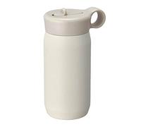 Kinto Play - Vaso de acero inoxidable con doble pared (300 ml), color blanco