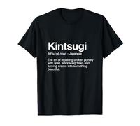 Kintsugi Definición tipografía Estilo Diccionario Camiseta
