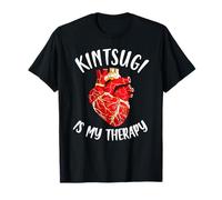 Kintsugi es mi Terapia Cerámica Japonesa Arte Kintsugi Camiseta