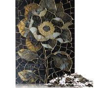 Kintsugi Flower Rompecabezas Imposible, desafío for Adults Juego Educativo 1000 piezas Obra De Arte De Juego De Para Adultos Y Niños A partir de 12 Años 1000 unidades (75 x 50 cm)
