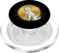Kintsugi Origami Perro Japonés Mended Resiliencia WABI Sabi PopSockets PopGrip para MagSafe