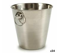 Kinvara Cubitera Plateado Acero Inoxidable 1 L 12 x 12 x 12 cm (24 Unidades)