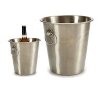 Kinvara Cubitera Plateado Acero Inoxidable 4,5 L 22 x 21 x 22 cm (12 Unidades)