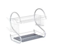 Kinvara Escurridor para Fregadero Gris 45,5 x 24,5 x 37,5 cm