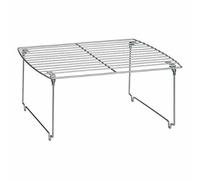 Kinvara Estante Plegable Plateado Metal 44 x 28 x 19 cm (6 Unidades)