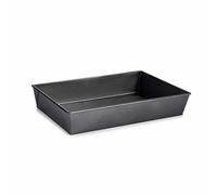 Kinvara Molde Rectangular Gris Oscuro Metal Acero al Carbono 24 x 6,5 x 36,5 cm (12 Unidades)