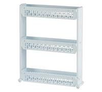 Kinvara Organizador Multiusos Blanco Polipropileno (54,5 x 13 x 67 cm)