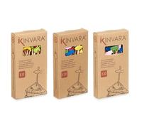 Kinvara Set de Aperitivo Pincho Decorado Bambú 2,5 x 0,4 x 12,5 cm (24 Unidades)