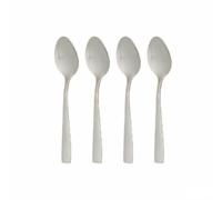Kinvara Set de Cucharas Postre Plateado Acero Inoxidable 2,7 x 13,5 x 0,3 cm (12 Unidades)