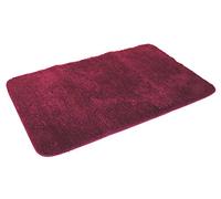 Kinzler J-10008/13 Burdeos Alfombrilla de baño, Microfibra Poliéster, 80 x 150 cm