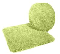 Kinzler J-10053/424 - Alfombra de baño, Tela Vaquera, 47 x 50 cm, Color Verde