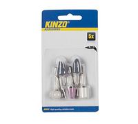 KINZO 54414 - Juego de brocas