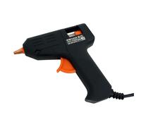 Kinzo Pistola de pegamento | negra | 2 barras de pegamento