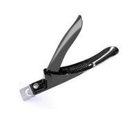 KINZON Coupe-ongles en Acier Inoxydable -Noir Convient pour les Ongles Acryliques, Ongles Artificiels, Ongles en Gel, Rparez les Ongles des Mains et d