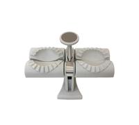 KINZON Machine boulettes Wonton automatique double tte, 1 pice machine boulettes Wonton et moule boulettes, ustensiles de cuisine en acier inoxydab