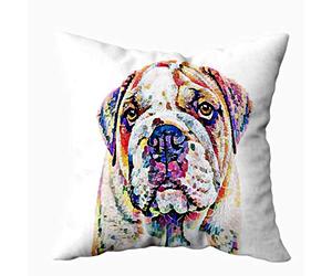 KIOAO Fundas de cojín de Pascua, 40 x 40 cm, suaves, cuadradas, lindo, diseño de póster, amistad infantil, impresión en ambos lados, mundo antiguo, 18 x 18 cm, Multi J