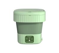 Kioball Lavadora Plegable Compacta de 8 L para Espacios Reducidos, Ideal para Estudiantes y Ropa de, Portátil y Eficiente. Enchufe Europeo.