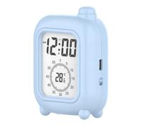 Kioball Reloj Despertador Pequeño Multifunción con Cuenta Regresiva, Reloj Despertador Electrónico Escritorio para Centro Comercial, Adornos, Herramienta Aprendizaje con Forma Tomate D