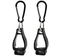 Kioiner 2 Piezas Clips para Guantes, Porta Guantes Clips, Clip de Guante, Pinza Guantes Trabajo, Guante de Seguridad Clip con Mosquetón, para Guantes de Trabajo