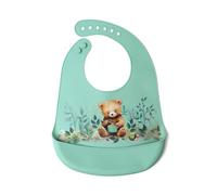 Kiokids Babero Blandito Silicona Oso Sage