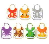 Kiokids Baberos Semanales Con Animalitos