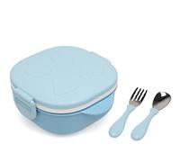 Kiokids Caja Almuerzo Cuadrado Acero Inoxidable Azul