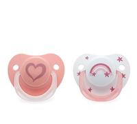 Kiokids Chupete Ortodóntico +18m Corazones