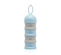Kiokids Dosificador Torre De Leche En Polvo Azul Y Gris