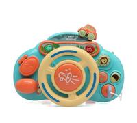 Kiokids | Folleto Musical con Sonidos | Luces vibrantes y Sonidos realistas | Estimula la Motricidad Fina | Espejo para el Autodescubrimiento | 15 x 23 cm | Multicolor