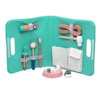 Kiokids Juguete Set De Dentista De Madera