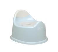 Kiokids | Orinal Infantil con Tapa y Asa | Ligero y Fácil de Transportar | Respaldo Cómodo | Extraíble para Mayor Higiene | Ideal para Aprendizaje de Niños +24 Meses (AZUL)