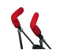 Kiokids Protector Para Manillar De Silleta En Neopreno Rojo