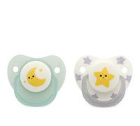 Kiokids Set De 2 Chupetes Nocturnos Glow In Dark
