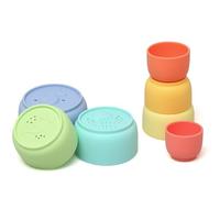 KIOKIDS Set de Cubos de Silicona para el Baño del Bebé