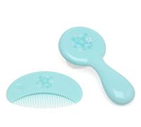 Kiokids Set Peine Y Cepillo Extra Suave En Nylon Azul Para Bebé