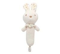 KIOKIDS | Sonajero Peluche Conejo para Bebé | Estimula los Sentidos con Suavidad y Sonido | Ideal desde el Nacimiento | Fácil de Agarrar por Manos Pequeñas | Diseño Unisex y Lavable | Primer Juguete