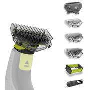 KIONCARE Kit de accesorios, peines guía 1/3/5 mm y tapa protectora, compatible con OneBlade recortadora