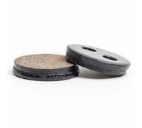 KiooS Material de Resina metálica de cerámica, Mejor Que Solo la Placa de Pastilla de Freno de Resina, Compatible con Patinete eléctrico Inteligente M365 Pieza de Freno