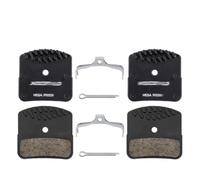 KiooS Pieza de Repuesto Pastillas de Freno de Disco 1 par de/2 Pares de Resina de Cuatro pistones de Bicicleta Compatible con H03A Pieza de Freno(2 Pair)