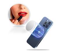 Kiorafoto Espejo magnético para teléfono selfie avión para iPhone 17 Air 16 15 14 13 12 Pro Max Plus para funda de teléfono Mag-Safe - Espejo de maquillaje delgado para selfies, vlogging, streaming